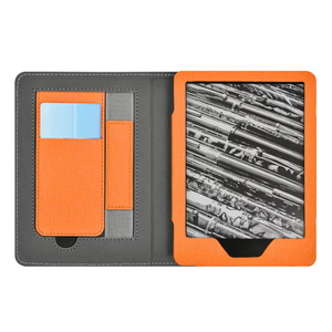 Courroie magnétique intelligente de poignée de couverture de boîtier de lecteur d'ebook de logo personnalisable pour <span class=keywords><strong>Kindle</strong></span> <span class=keywords><strong>Paperwhite</strong></span> 12th 7 ''Colorsoft PU Material - Product Image 1