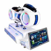 Máquina de Juego de Motocicleta VR Comercial, Simulador de Carreras Dinámico para Centros de Entretenimiento, Parques Temáticos, Centros Comerciales, Adultos