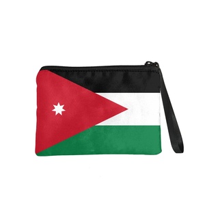 กระเป๋าซิปพิมพ์ลายธงชาติจอร์แดน กระเป๋าใส่เหรียญแบบพกพา คุณภาพสูง ของขวัญสำหรับผู้หญิงผู้ชาย ราคาถูก ขายส่งจากโรงงาน - Product Image 2