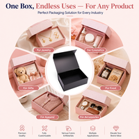 Boîte rigide en carton écologique de luxe, haute qualité, sur mesure, avec couvercle et base, pour cils et parfums.