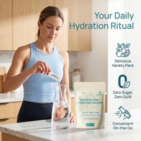 Qbioflex Nutrition Sportive Poudre d'Électrolytes Sans Sucre Minéraux Équilibrés Hydratation Stable et Continue