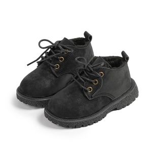 Directo de fábrica al aire libre niños Casual Cowboy Low Top zapatos PU cuero antideslizante suela de goma niños botines - Product Image 2