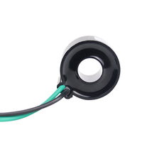 Transformateur de courant miniature AC étanche pour extérieur, type carré, sur rail DIN, à bobine simple, 50A 75A 100A 150A 200A, TY18CT