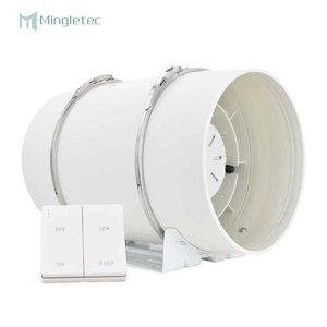 Ventilateur de conduit de serre à flux mixte super silencieux de 8 pouces (200 mm) pour le refroidissement de l'air CVC - Product Image 4