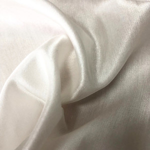 16 m/m vente chaude coton mélangé soie naturel blanc soie coton Satin tissu pour vêtements décontractés - Product Image 3
