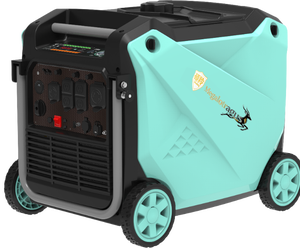 Generador Inverter Profesional de 10000W con Arranque Eléctrico, Pantalla LED y Ruedas para Food Truck, Certificado CE EPA Euro 5 - Product Image 2