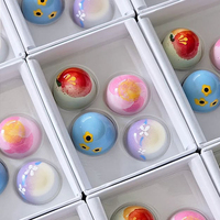 Scatola per Pasticceria di Lusso Personalizzata Ecologica in Cartone Rigido con Coperchio e Base Stampati in Rilievo per Confezionamento di Snack, Cioccolato e Sushi