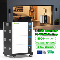 Batterie de stockage d'énergie solaire empilable OEM 51,2 V LiFePO4 15 kWh 30 kWh 45 kWh 60 kWh pour usage résidentiel ESS CAN