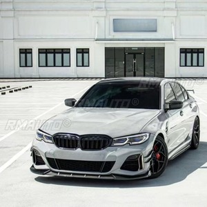Pour BMW Série 3 325 G20 G28 – Kit Carrosserie Complet : Lame de Pare-chocs Avant, Diffuseur, Protection et Cache de Pare-chocs – Accessoires Auto - Product Image 4