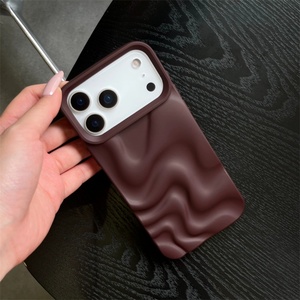 New Product for iphone 16 Mobile Phone Accessories Macaron Big Wave <b>Candy</b> Color Soft Shell Wholesale Back case - Product Image 4