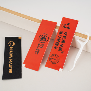 <span class=keywords><strong>Fil</strong></span> <span class=keywords><strong>dentaire</strong></span> en plastique personnalisé avec logo, emballé individuellement, jetable pour restaurant, en forme de Y, plat, pour nettoyage interdentaire - Product Image 3