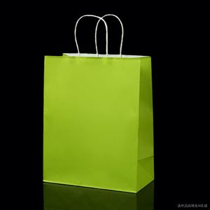 Sacs en papier kraft personnalisés en usine avec votre propre logo, sacs cadeaux en papier pour le shopping - Product Image 5