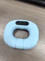 Anillo de Agarre de Silicona Inteligente, Fortalecedor de Dedos Ajustable con Función de Conteo y Control Remoto para Pasar Páginas de Video