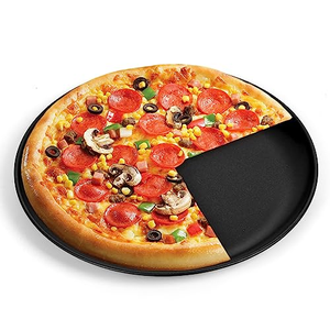 Plaque de cuisson antiadhésive noire écologique sans BPA réutilisable en acier laminé à froid, compatible four, pour cuisine et pâtisserie - Product Image 1