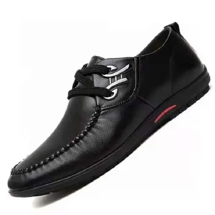 Men Fashion Casual Business PU Leather Italian Designer Male Soft Driving Shoes