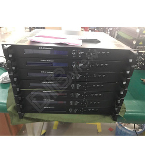 Modulador de <span class=keywords><strong>IP</strong></span> a <span class=keywords><strong>DVB</strong></span> S2 UHF RF para TV digital Equipo de cabecera esencial en transmisión de radio y televisión - Product Image 2