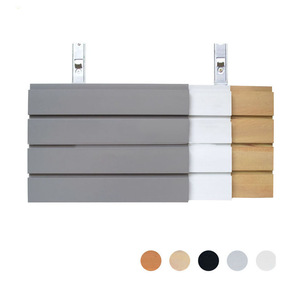 Eulip <b>Wall</b> Mounted PVC Storage Shelf Rectangle High Load Bearing Hanging Board for Space <b>Display</b> and Organization - Product Image 1