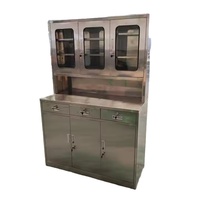 Armoire de stockage pharmaceutique en acier inoxydable, armoire à médicaments pour hôpital, pour salle blanche stérile