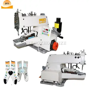 Máquina de coser automática de alta velocidad, con botón de conexión directa, para calcetines, camisas, tarjetas de papel