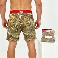 Boxer Homme en Coton Pur, Caleçon Long Hip-Hop Grande Taille avec Tissu Tricoté Sans Couture, Slip Unisexe