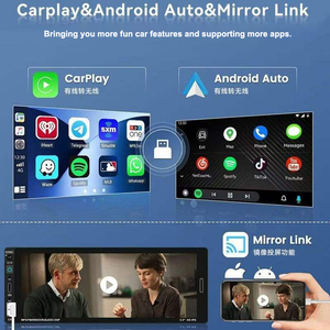Adaptateur CarPlay sans fil et boîtier AI Android 13 avec prise en charge WiFi et <span class=keywords><strong>YouTube</strong></span> pour voitures intelligentes, mode double filaire/sans fil - Product Image 4
