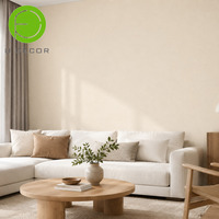 Papier peint texturé blanc UDK Clean, rouleau de 45 cm x 10 m, décoration murale pour salon