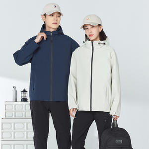 Chaqueta Impermeable y Cortavientos Seven Thin para Exteriores, Unisex, para Primavera y Otoño, Ropa de Trabajo, Costuras Completamente Selladas, Cálida y Transpirable - Product Image 4