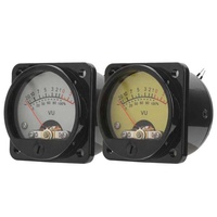 Wattmètre 45mm pointeur rond VU mètre tête avec rétro-éclairage LED testeur de puissance de niveau Audio partie niveau mètre tête wattmètre numérique