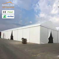 웨딩 파티 텐트 알루미늄 프레임 6x12M 방수 럭셔리 야외 대형 흰색 PVC 패브릭 천막 파티 텐트 이벤트 야외