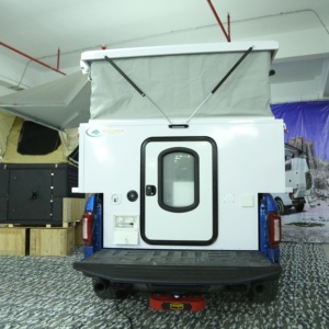 Automatique multifonctionnel entièrement meublé camion camping-car caravane avec tente pop-up à vendre - Product Image 4