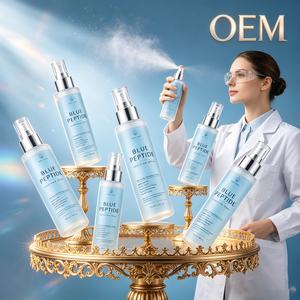 บลูเปปไทด์สเปรย์ เซรั่มบำรุงผิวหน้า ผ่านการทดสอบจากห้องปฏิบัติการ สูตรอ่อนโยน บำรุงผิวให้เนียนนุ่ม ช่วยให้ผิวสัมผัสนุ่มดุจแพรไหม ปราศจากสีสังเคราะห์ ใช้ร่วมกับผลิตภัณฑ์ดูแลผิวได้อย่างลงตัว - Product Image 1