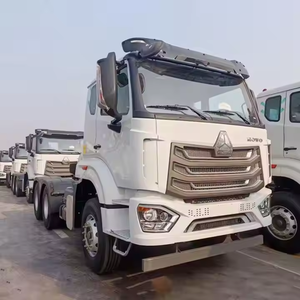 Sinotruk HOWO NX รถแทรคเตอร์10ล้อ6x4ดีเซลพวงมาลัยซ้ายรถขนส่งเหมืองอากาศสำหรับขาย - Product Image 1