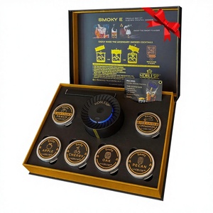 Kit Eléctrico para Ahumar Whisky/Bourbon NOBLESIP Premium Modelo 001. Construcción Metálica, No Requiere Antorcha ni Fuego. Juego de Herramientas para Ahumar - Product Image 1