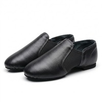 Chaussures de danse jazz en peau de mouton BW25 pour femmes, semelle souple, chaussures d'entraînement pour performance scénique classique, vente en gros