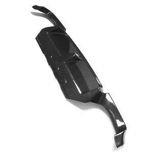 <span class=keywords><strong>2012</strong></span> + pour BMW série 5 F10 M5 diffuseur arrière en Fiber de carbone Kit de carrosserie de Style 3D sans pare-chocs lumineux LED état neuf - Product Image 4