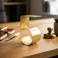 Numéros de table 3D en métal doré de luxe OEM 1-10, autoportants, en acier inoxydable brossé/anodisé/aluminium, pour mariage