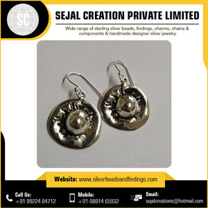 Boucles d'oreilles de style tribal en argent sterling 925 avec CZ Résultats de bijoux à la mode Quantité en vrac - Product Image 3