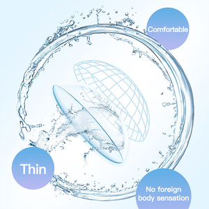 Hydrogel Kính áp tròng rõ ràng Kính áp tròng theo toa kính áp tròng mềm dùng một lần với sức mạnh - Product Image 5