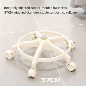 Beauty Salon Pedicure Chair <b>Height</b> <b>Adjustable</b> Swivel Casters Backrest Spa Plastic Massage Function 7-Color LED Salon Furniture - Product Image 2
