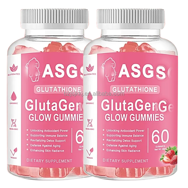 best glutathione collagen glow Vegan Supplement Natural Best Glutathion Collagen Glow Gummies Organic Glutathione  Gluta Gen Glow Gummies for Skin Whiteninging| Alibaba.com