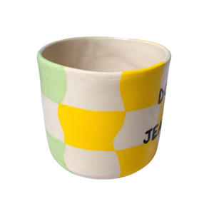 Icono hecho a mano y pintado a mano Taza de cerámica Linda taza de cita de café moderna Regalo de cumpleaños 21 para ella - Product Image 3