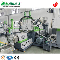Machines Lvdao Granulateurs de plastique entièrement automatiques les moins chers Machine de fabrication d'extrudeuse de recyclage de granulés de plastique