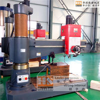 Prix d'usine HUASHUO – Perceuse radiale verticale automatique de haute précision pour métaux Z3050 avec moteur et boîte de vitesses 380V