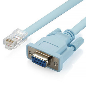 Câble réseau RJ45 vers connecteur série DB9 pour la configuration de la console du routeur - Product Image 1