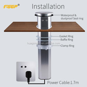 Wallpad — prise <span class=keywords><strong>de</strong></span> courant automatique pour <span class=keywords><strong>cuisine</strong></span>, comptoir, EU/UK/AU, Standard français, 5 pièces - Product Image 6