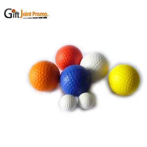 Wholesale PU Foam Golf Ball Stress Ball With Custom LOGO Mini Golf Anti Stress Ball