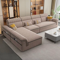 Nouveau canapé d'angle modulable en U, design tendance, pour salon, ensemble de meubles de maison, collection canapés, vente chaude