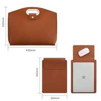Maletín Portafolio de Cuero PU Personalizado para Mujer, Organizador de Documentos, Carpeta de Archivos, Bolsa de Almacenamiento con Asa, Tamaños A3, A4, A5