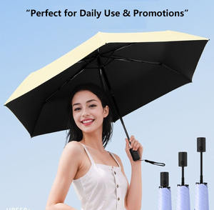 <span class=keywords><strong>Ombrello</strong></span> <span class=keywords><strong>Automatico</strong></span> Moderno Ultra-Leggero Anti-Rimbalzo, 70% di Sconto, Protezione UV per Pioggia o Sole, Parasole in Vinile per Viaggi - Product Image 4