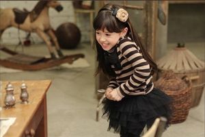 Camiseta de Manga Larga a Rayas para Niña, Ropa Infantil - Product Image 5